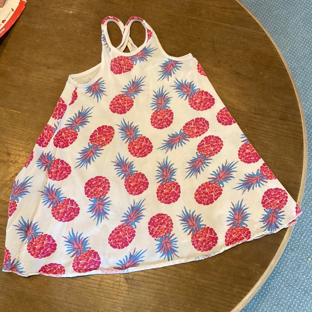 Hatley Pineapple Cross Back Sun Dress